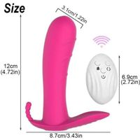 Sans fil télécommande portable gode vibrateur pour femmes culottes vibrant G Spot Clitoris stimulateur Sex Toys 