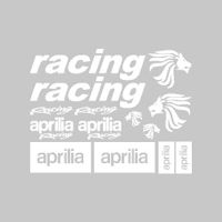Stickers aprilia racing Ref: MOTO-001 Blanc