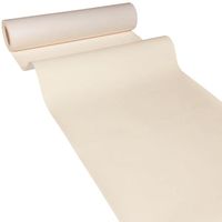 JUNOPAX Chemin de Table en papier ivoire 50 m x 0,40 m |  imperméable et peut être essuyée