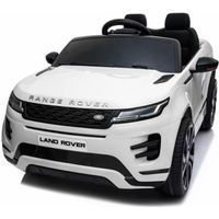 Voiture électrique pour enfant Range Rover Evoque 12v Blanc - Batterie 12v et télécommande