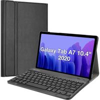 Étui Clavier AZERTY pour Galaxy Tab A7 10.4" (T500 T505 T507) en 2020, Kebord Amélioré + Housse de Protection [291]