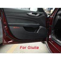 Pour Giulia - tapis de Protection Anti salissure pour porte de voiture, 1 ensemble, pour Alfa Romeo Giulia-St