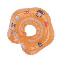 Drfeify cercle d'anneau de bain Anneau de natation nouveau-né collier flottant gonflable jouet de piscine pour bébé de 0 à 18