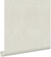 ESTAhome PP intissé éco texture origami beige - 0,53 x 10,05 m - 148714