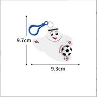 Qatar Coupe du monde mascotte porte - clés pendentif poupée de football