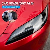 Film de protection Transparent en TPU pour phares -  pour phares Tesla modèle 3 Y 2017–2023 - accessoires automobiles