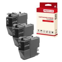 Lot De 8 Cartouches Compatibles Brother LC421XL - Multi-couleurs - Marque NOPAN-INK - Neuf
