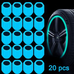 A ABSOPRO Lot De 8 Bouchons De Valve De Pneu 11 X 16 Mm En Alliage D'aluminium Rouge Pour Voiture, Vélo, Moto, Camion