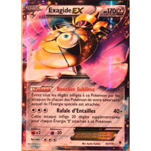 CARTE A COLLECTIONNER carte Pokémon 65-119 Exagide-EX 170 PV ULTRA RARE 