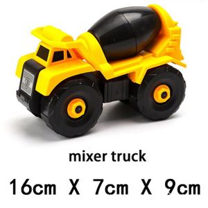 VOITURE - CAMION camion de ciment - Jouets de véhicules d'ingénierie pour enfants, tracteur de construction, bulldozer, modèle