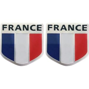Drapeau De Voiture France Réunion 30x40 Cm - Monté Sur Hampe Avec Accroche Fenêtre