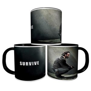 Mug Personnalisé Walking Dead - Tasse Céramique 325 Ml - Thème Série TV - Fabriqué En France