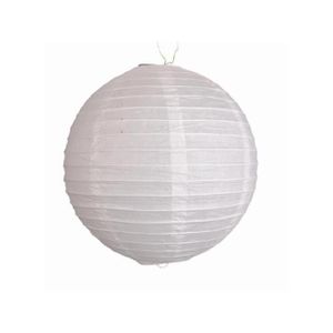 LANTERNE FANTAISIE Lampion Blanc 25 cm