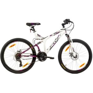 VTT Vélo VTT 26'' Femme - Cadre Tout Suspendu - Double