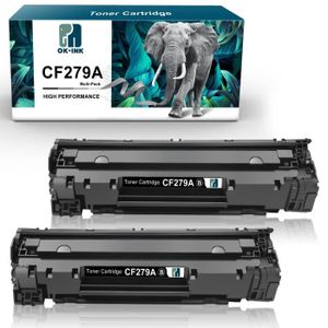 TONER 2 PACKS Toner Compatible pour CF279A pour HP Laser