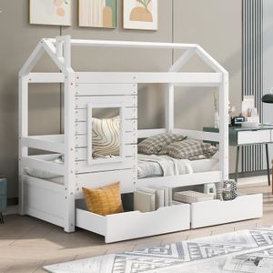 Lit Chateau Cdiscount
