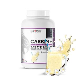 PROTÉINE Eric Favre - Casein + - Proteines - Vanille - 1kg