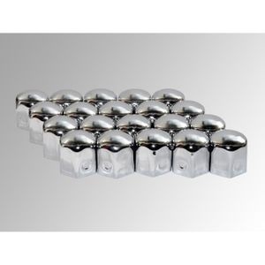 caches capuchons ecrous de roues 19mm chrome PEUGEOT 206 A