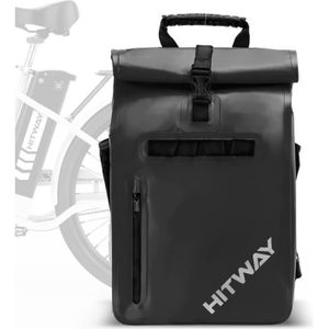 PANIER - SACOCHE VÉLO Sac de vélo HITWAY 29L étanche pour roue arrière -