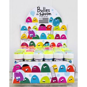Simba Bubble Fun 107286191 Kit de Bulles de Savon géantes, 2 Anneaux de 18 cm, 250 ML de Liquide, à partir de 3 Ans