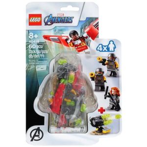 ASSEMBLAGE CONSTRUCTION LEGO® Marvel Le Faucon et Black Widow s’unissent (