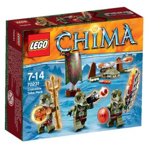 ASSEMBLAGE CONSTRUCTION LEGO® Legends of Chima 70231 La Tribu Crocodile