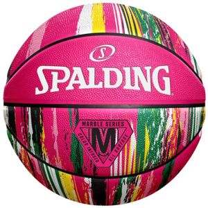 BALLON DE BASKET-BALL Spalding Marble Ball 84402Z, Unisexe, Rose, ballons de basket