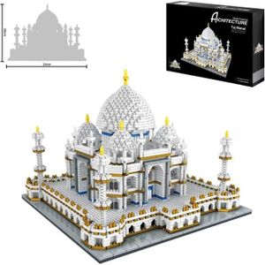 ASSEMBLAGE CONSTRUCTION Taj Mahal World Famous Landmark 3900+Pcs Nano Mini