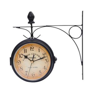 Horloge Murale Double Face Achat Vente Pas Cher
