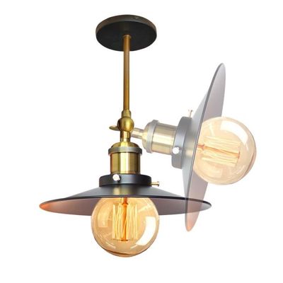 22cm Applique Murale Industrielle En Metal Luminaire Mural Vintage