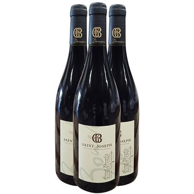 Gerard Boucher Saint-Joseph 2018 - Vin Rouge de la Vallée du Rhône (3x75cl)