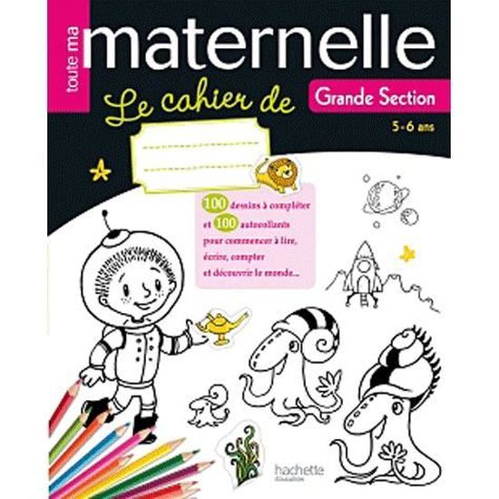 Le cahier de Grande section - Cdiscount Librairie