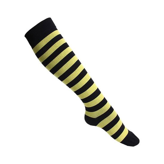 SKIETY - Chaussettes Unisexes Amusantes (Miel D'abeille), 70% Coton - Taille 39-42 - Idée Cadeau Drôle Pour Homme Et Femme