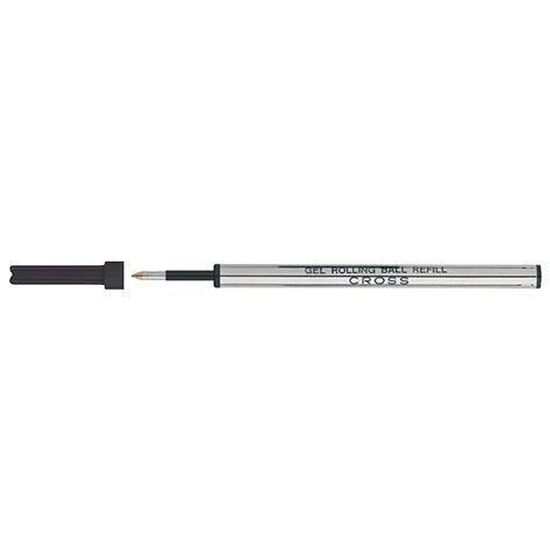 Recharge CROSS Bille Jumbo 8562-1 Encre Noire Pointe Moyenne - Compatible Avec Tous Les Stylos Convertibles Cross, écriture Fluide Et Intense
