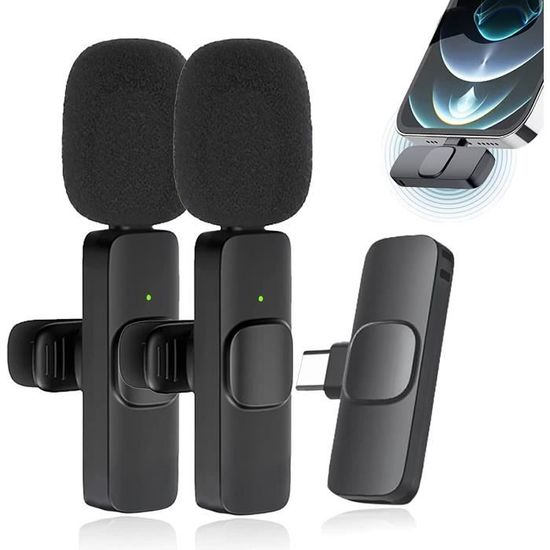Micro Cravate Sans Fil Saramonic Air-01 - Système Double 2.4GHz, 48kHz/24bits, Portée 300m, Autonomie 40h