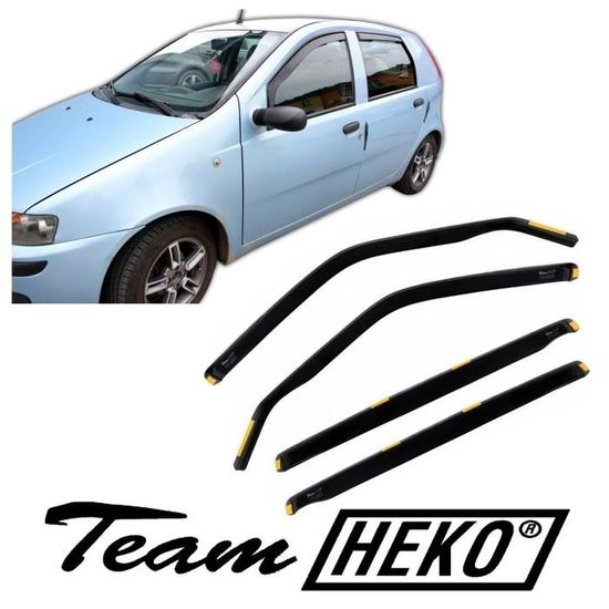 Heko Déflecteurs D'Air Pour Audi A3 8P 3 Portes 2003-2012 - Ensemble 2 Pièces