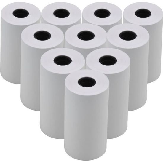 16 Rouleaux Papier Thermique - 57x30mm - Sans Encre - Pour Mini Imprimante & Appareil Photo
