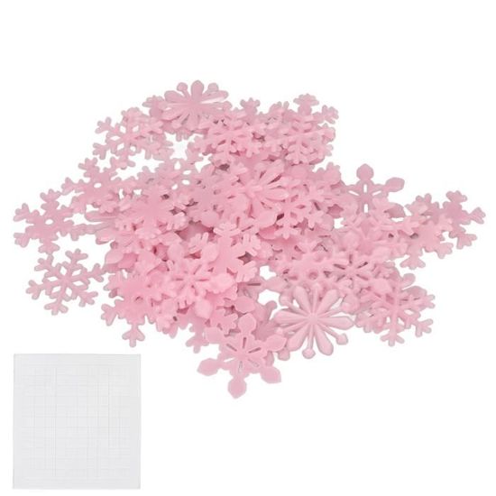 Autocollants muraux - EBTOOLS - Flocon de neige - 50 pcs - Lumineux ...
