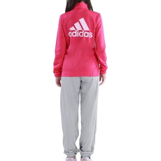 Ensemble de Survêtement Rose-Gris Fille Adidas HM8702