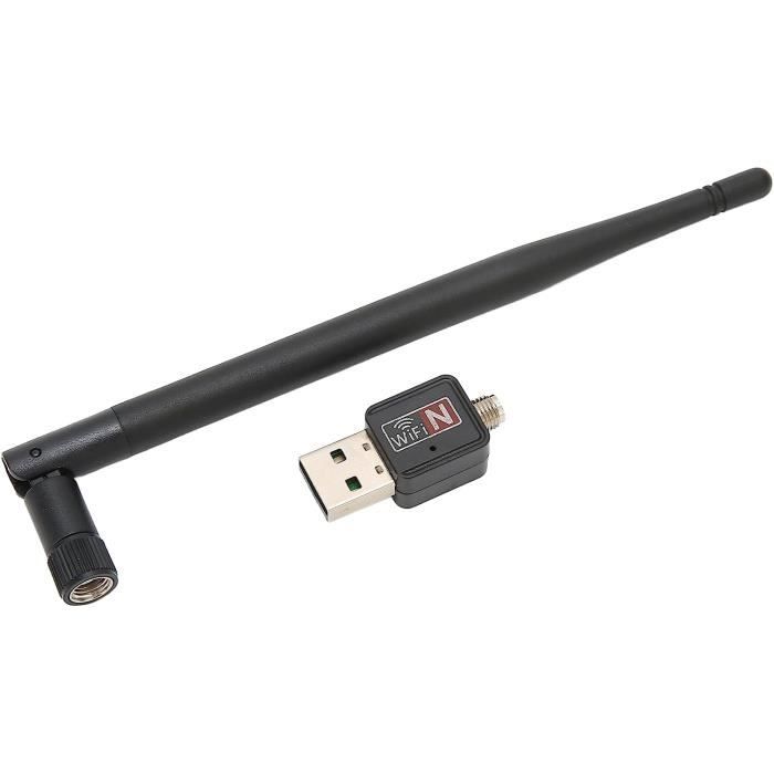 Carte réseau, USB 2.0 2,4 GHz Bande ISM Adaptateur USB WiFi pour ...