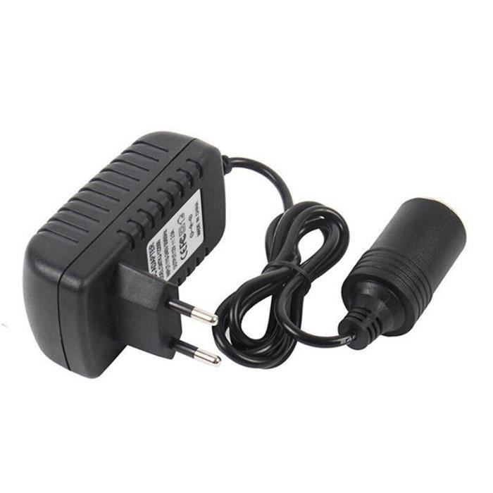 Adaptateur Prise Allume-Cigare 12V 2A - Convertisseur AC/DC Pour Navigation, Appareils Auto