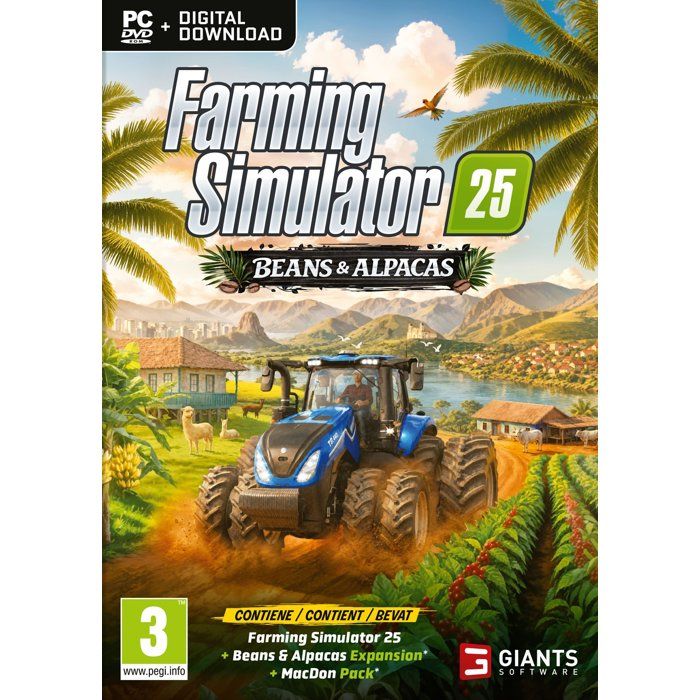 Farming Simulator 25 : Beans & Alpacas Edition Jeu PC