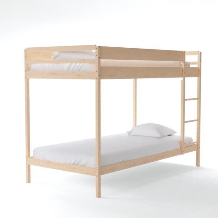 Lit Superpose 2 Personnes Achat Vente Lit Superpose 2 Personnes Pas Cher Cdiscount