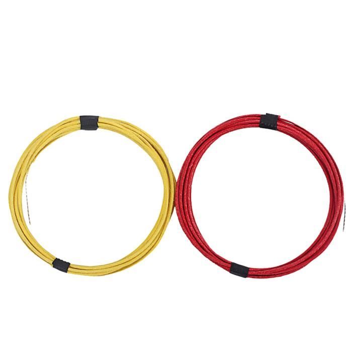 Gavitt Vintage Style Pré-étamé Tissu PushBack Fil de Guitare 22 awg -22ga 6M XLT90517082_sa