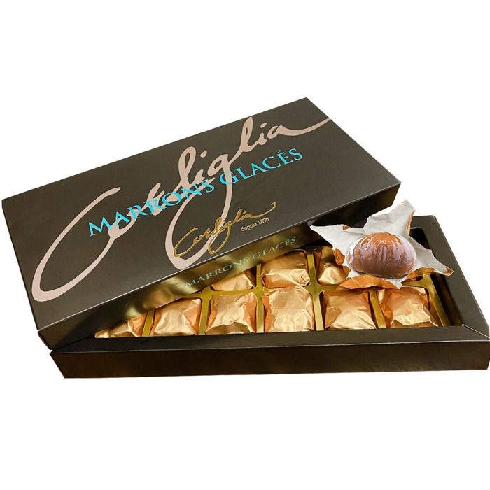 MARRONS GLACES. BTE DE 12. NAPLES 240gr S/VIDE