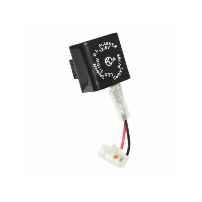 Centrale clignotante spéciale clignotant à LED 12V 10W 2 broches pour moto scooter