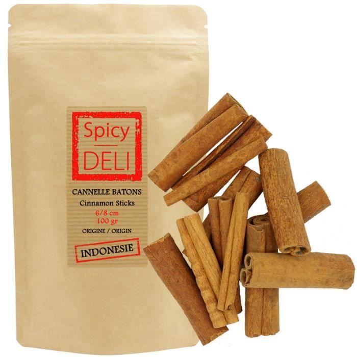 Bâtons de cannelle alimentaire \