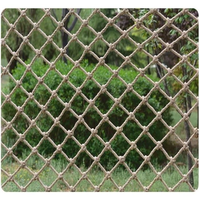 Filet De Corde De Chanvre Filet De Protection Chanvre Corde DéCoration Net Filet De Corde Chanvre ClôTure ExtéRieur D'Obstacle BéB S