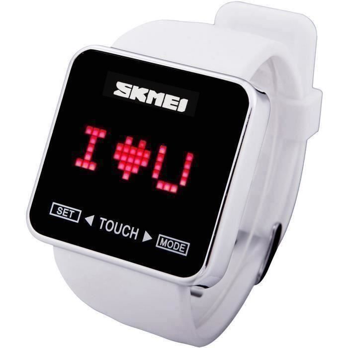 XY l 'écran tactile skmei 0950 imperméable garçons filles sport décontracté conduit digital montre avec calende..... -