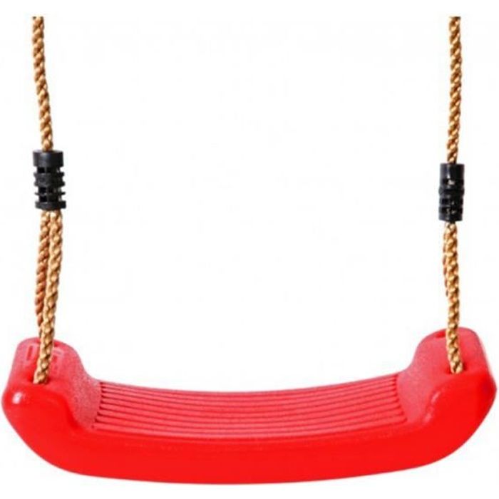 Siège balançoire en plastique rouge Swing King